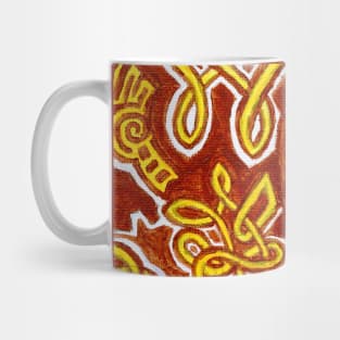 Double Happiness Celtic Design Mug